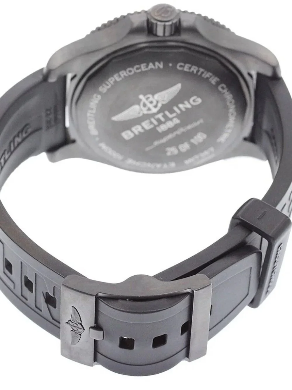 BREITLING Superocean Automatic 44 Black Steel Automatic Men's_966394